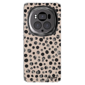 Picasee silikonowe przeźroczyste etui na Honor Magic6 Pro - Dots
