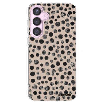 Picasee silikonowe przeźroczyste etui na Samsung Galaxy A55 5G A556B - Dots
