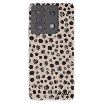 Picasee silikonowe przeźroczyste etui na Xiaomi Redmi Note 13 Pro 4G - Dots