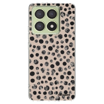 Picasee silikonowe przeźroczyste etui na Xiaomi 14T - Dots