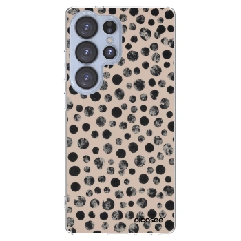 Picasee silikonowe przeźroczyste etui na Samsung Galaxy S25 Ultra 5G - Dots