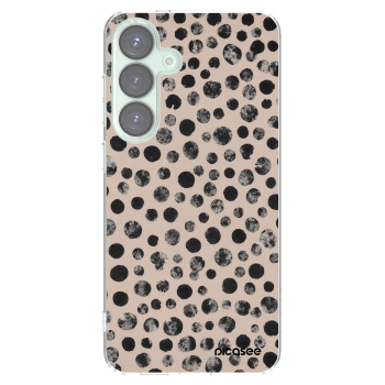 Picasee silikonowe przeźroczyste etui na Samsung Galaxy S25+ 5G - Dots