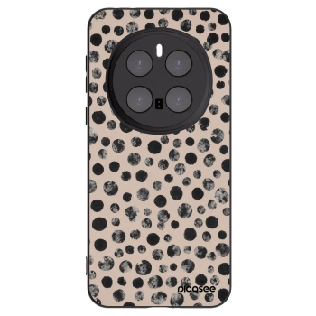 Picasee silikonowe czarne etui na Honor Magic7 Pro 5G - Dots