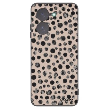 Picasee silikonowe czarne etui na Xiaomi Redmi A5 - Dots