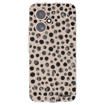 Picasee silikonowe przeźroczyste etui na Honor 400 5G - Dots