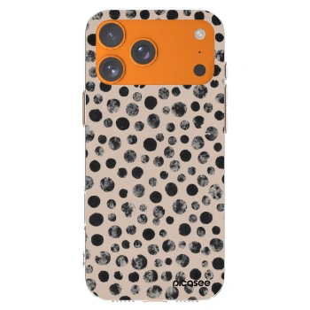 Picasee silikonowe przeźroczyste etui na Apple iPhone 17 Pro Max - Dots