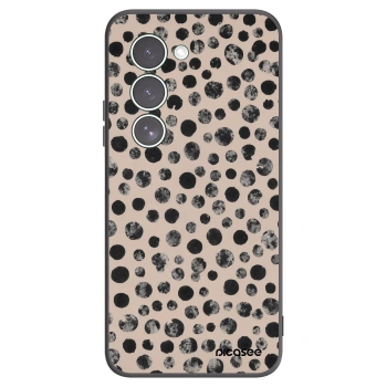 Picasee silikonowe czarne etui na Xiaomi Redmi 15 5G - Dots