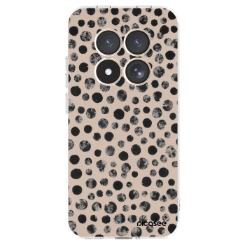 Picasee silikonowe przeźroczyste etui na Xiaomi Redmi Note 15 Pro 4G - Dots