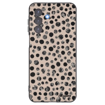 Picasee silikonowe czarne etui na Samsung Galaxy A17 5G - Dots