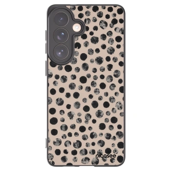 Picasee silikonowe czarne etui na Samsung Galaxy S26+ - Dots
