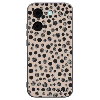 Picasee silikonowe czarne etui na Xiaomi Poco X8 Pro - Dots
