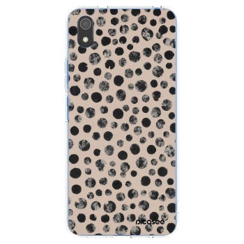 Picasee silikonowe przeźroczyste etui na Xiaomi Redmi 7A - Dots