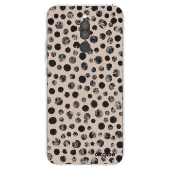 Picasee silikonowe przeźroczyste etui na Xiaomi Redmi 8 - Dots