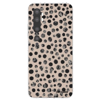 Picasee silikonowe przeźroczyste etui na Xiaomi Mi Note 10 (Pro) - Dots