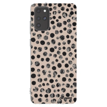 Picasee silikonowe przeźroczyste etui na Samsung Galaxy S20+ G985F - Dots