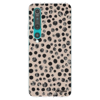 Picasee silikonowe przeźroczyste etui na Xiaomi Mi 10 - Dots
