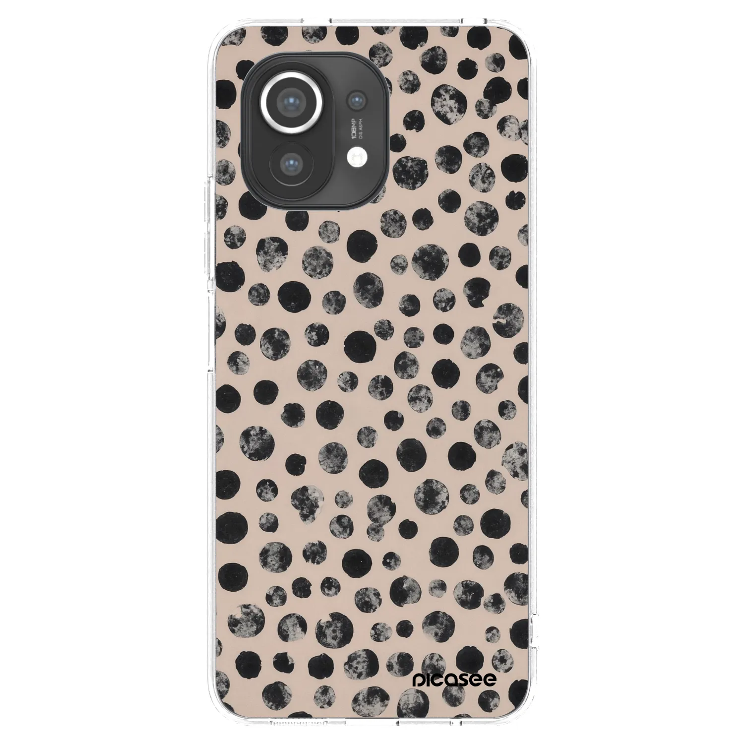 Picasee silikonowe przeźroczyste etui na Xiaomi Mi 11 - Dots