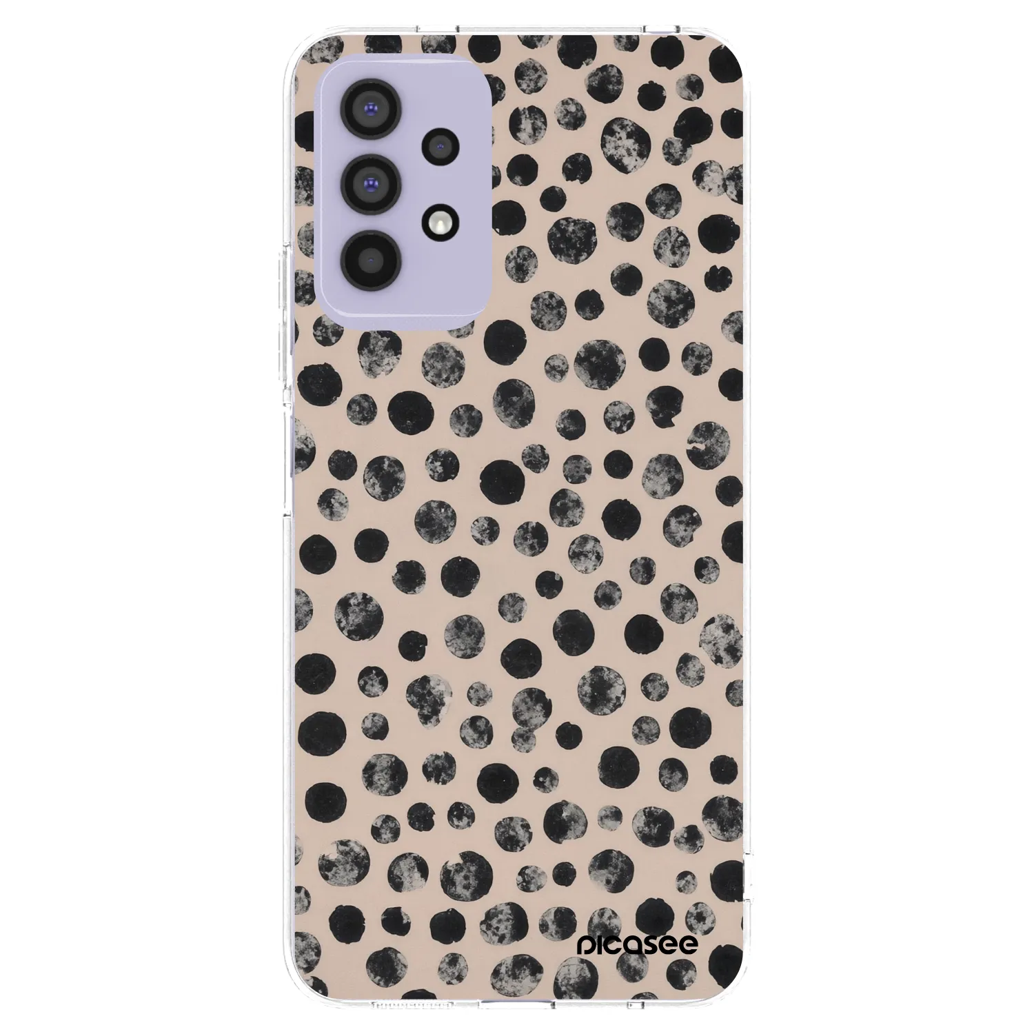 Picasee silikonowe przeźroczyste etui na Samsung Galaxy A32 4G SM-A325F - Dots