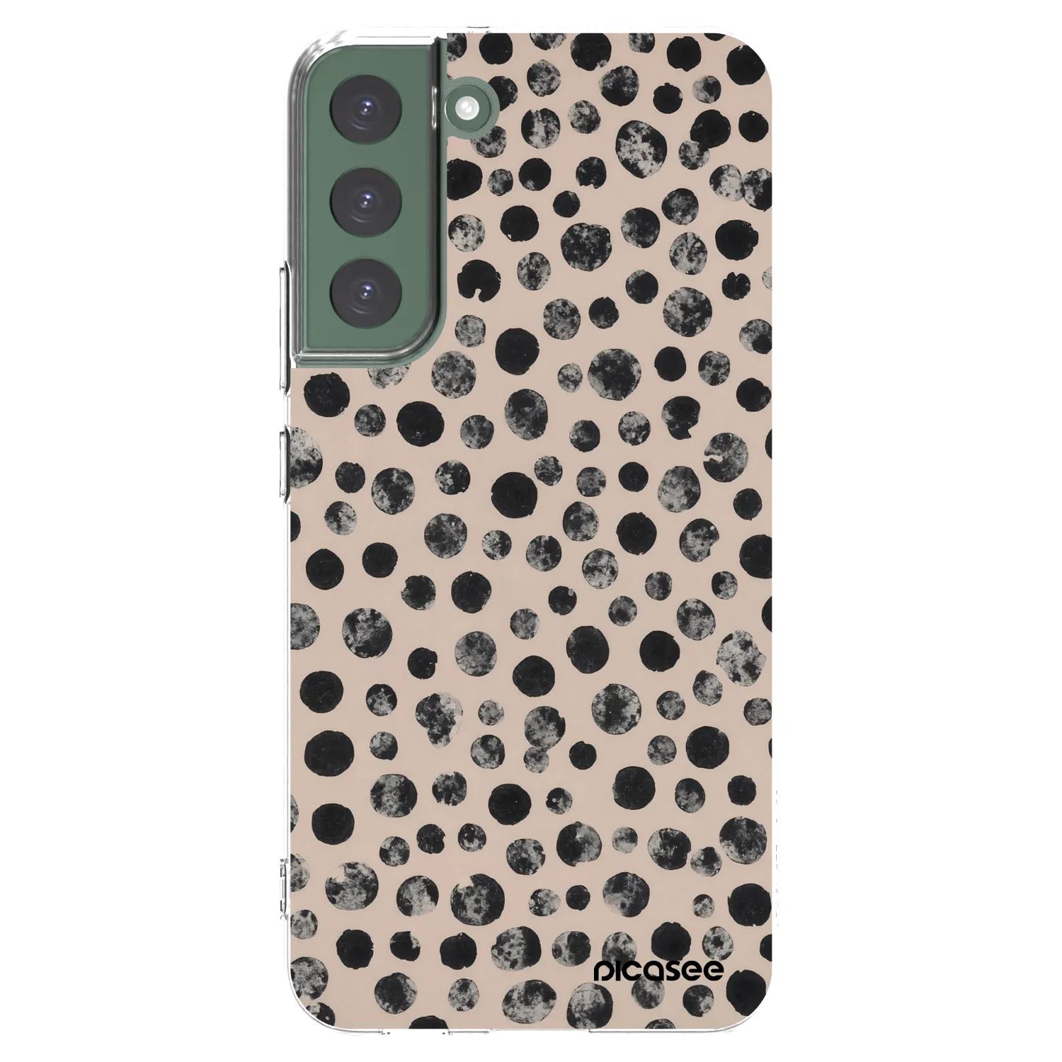 Picasee silikonowe przeźroczyste etui na Samsung Galaxy S22+ 5G - Dots