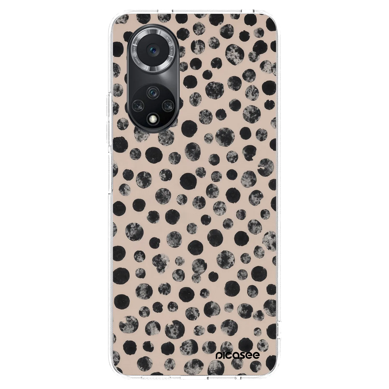 Picasee silikonowe przeźroczyste etui na Huawei Nova 9 SE - Dots