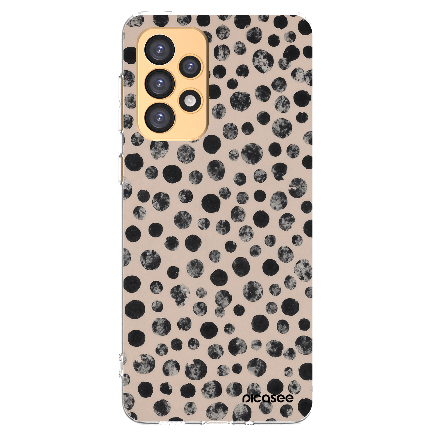 Picasee silikonowe przeźroczyste etui na Samsung Galaxy A33 5G A336 - Dots
