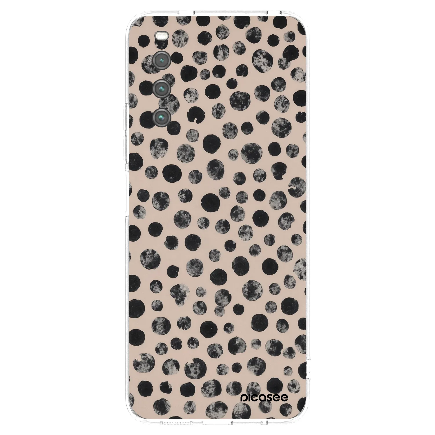 Picasee silikonowe przeźroczyste etui na Sony Xperia 10 IV 5G - Dots
