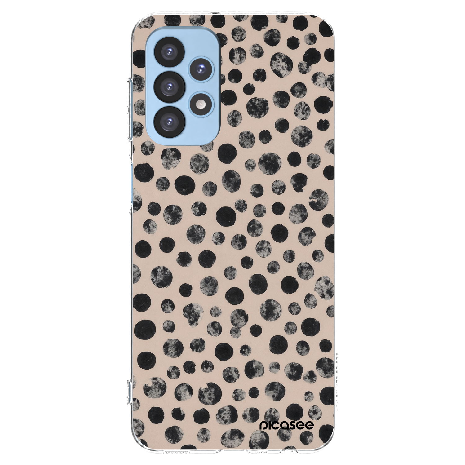 Picasee silikonowe przeźroczyste etui na Samsung Galaxy A23 A235F 4G - Dots