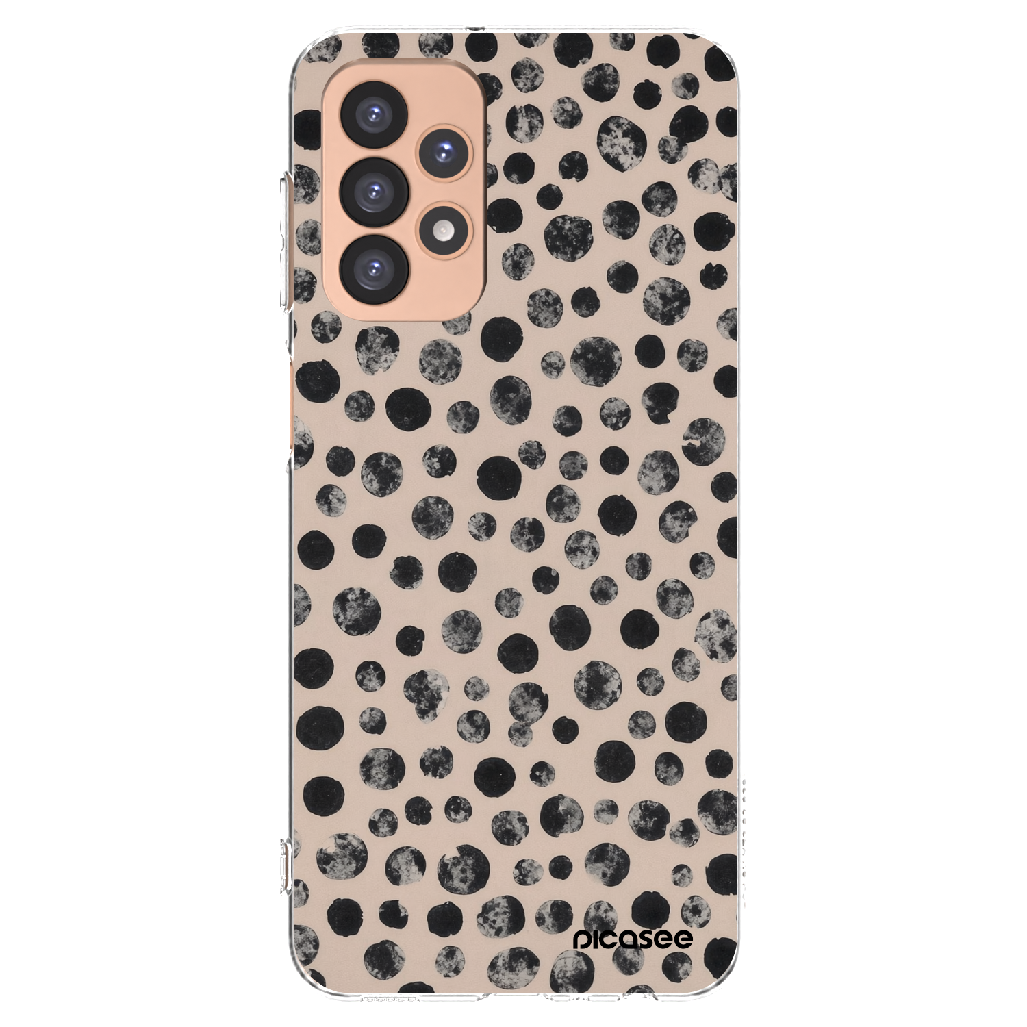 Picasee silikonowe przeźroczyste etui na Samsung Galaxy A23 A236B 5G - Dots