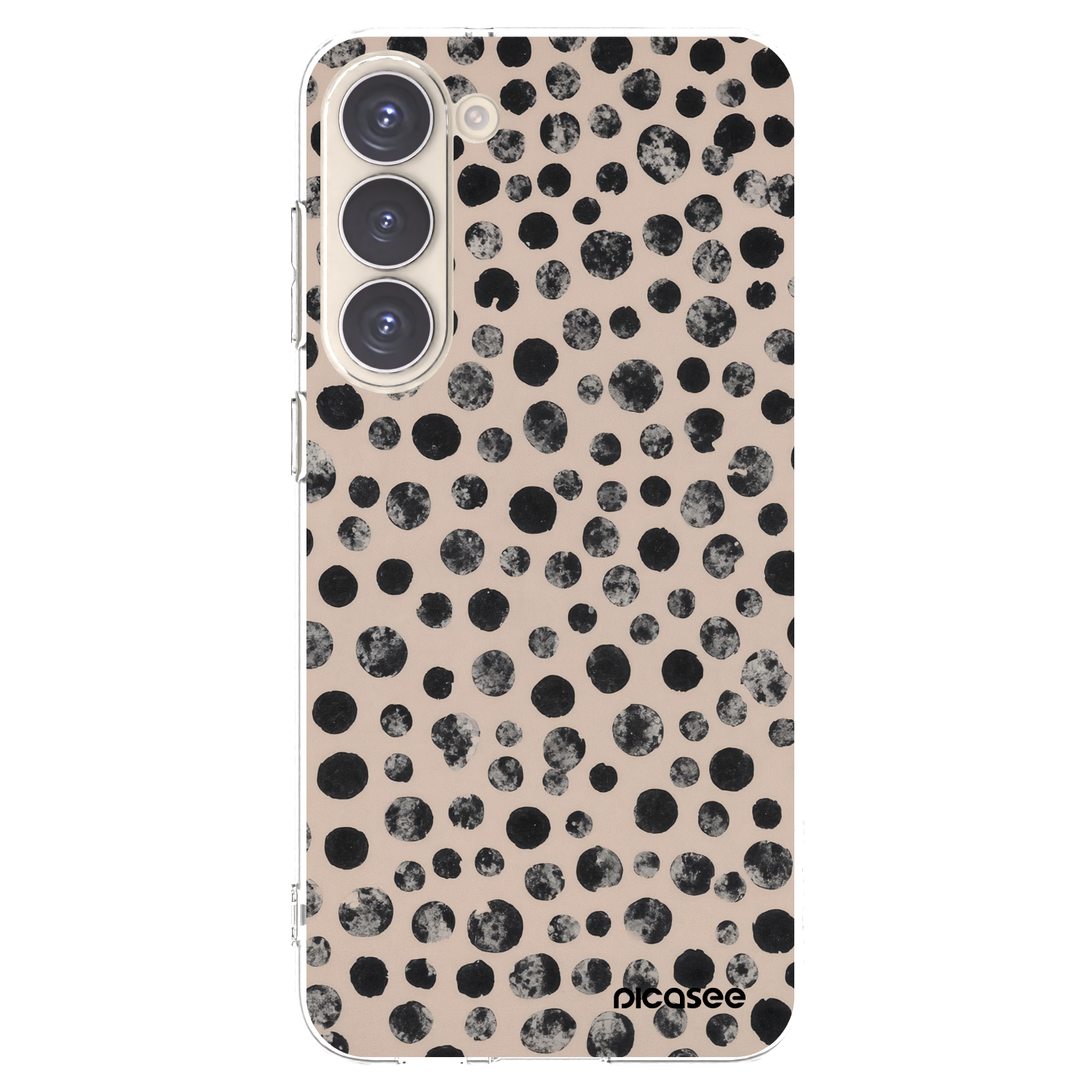 Picasee silikonowe przeźroczyste etui na Samsung Galaxy S23+ 5G - Dots