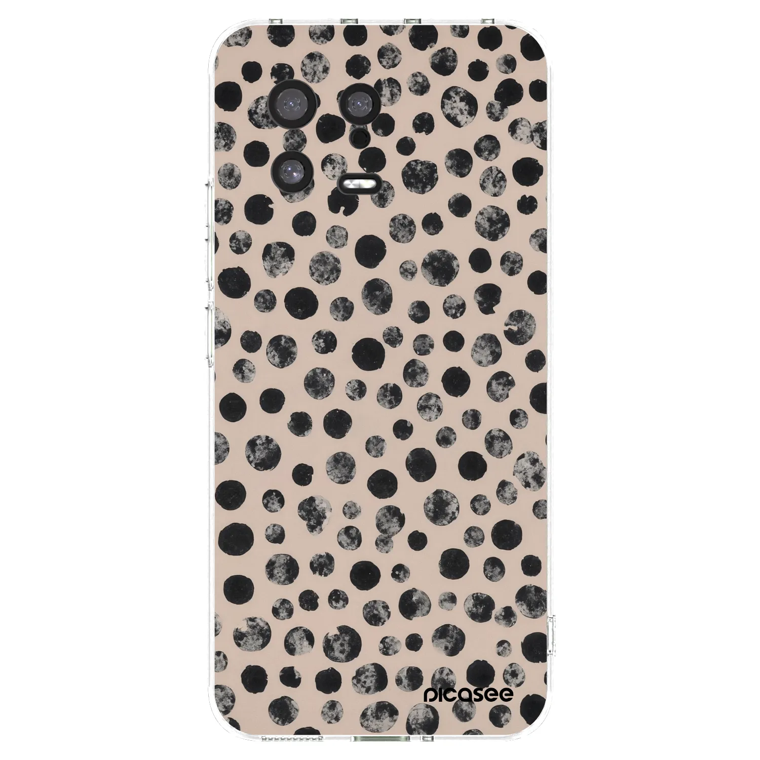 Picasee silikonowe przeźroczyste etui na Xiaomi 13 - Dots