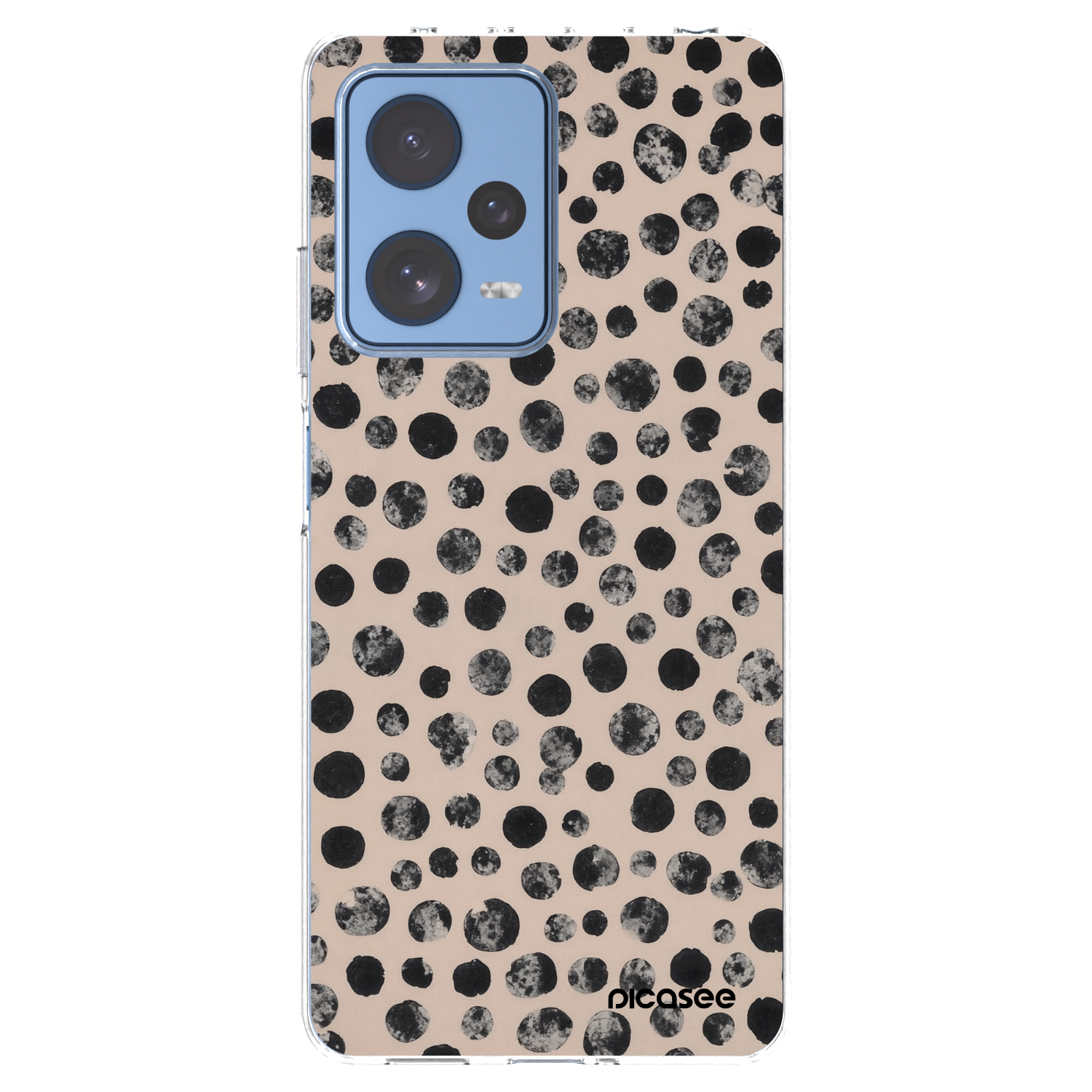 Picasee silikonowe przeźroczyste etui na Xiaomi Redmi Note 12 Pro 5G - Dots