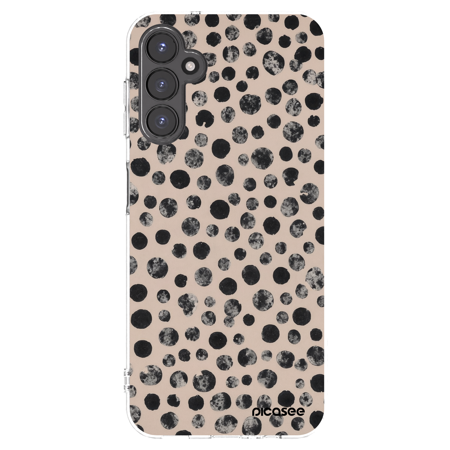 Picasee silikonowe przeźroczyste etui na Samsung Galaxy A14 5G A146P - Dots