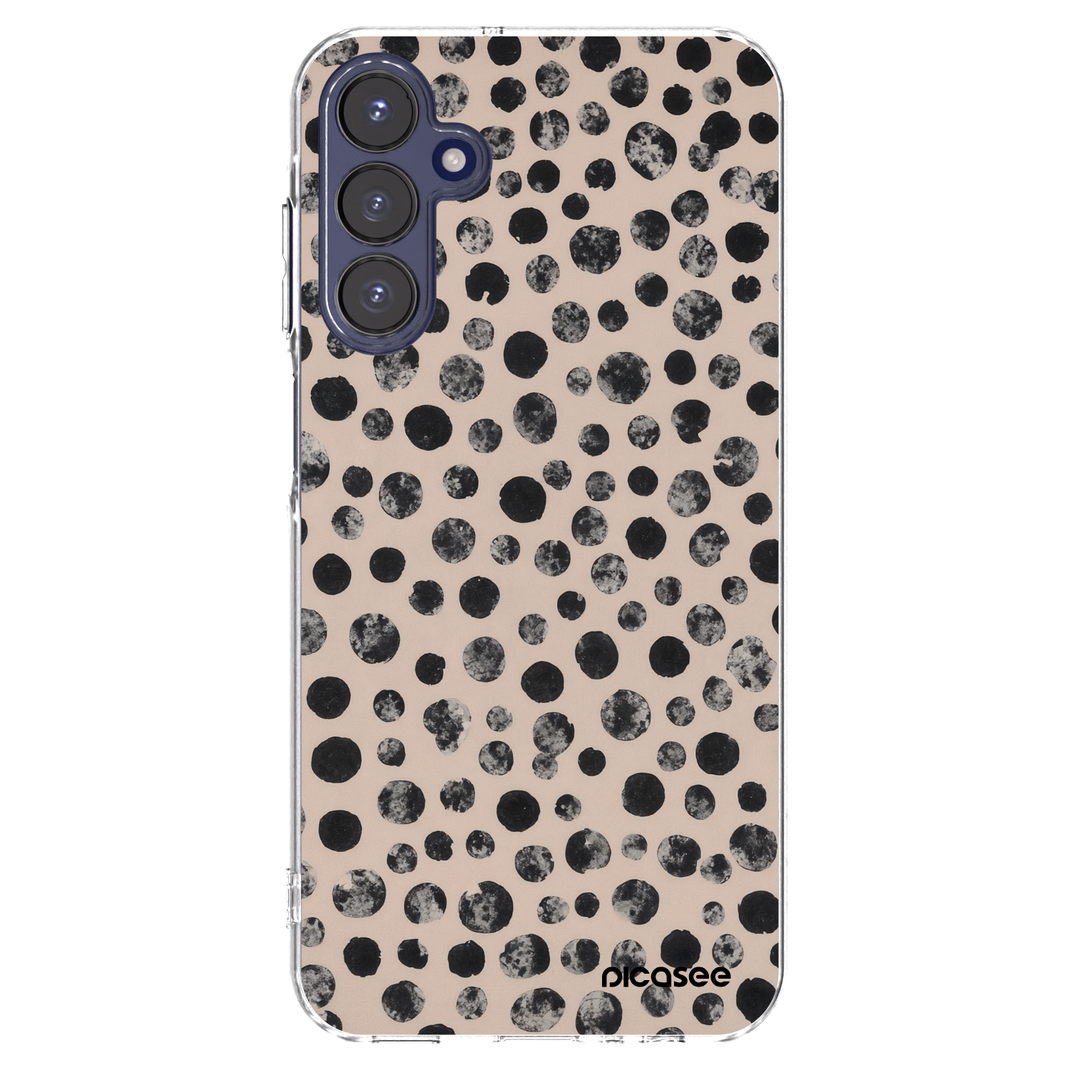 Picasee silikonowe przeźroczyste etui na Samsung Galaxy A15 A155F 4G - Dots