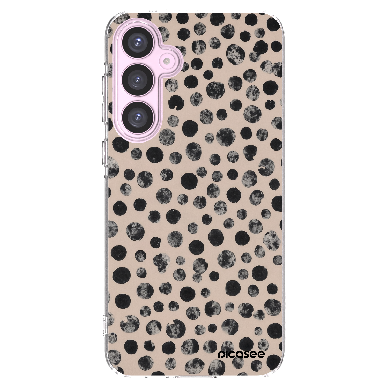 Picasee silikonowe przeźroczyste etui na Samsung Galaxy A55 5G A556B - Dots