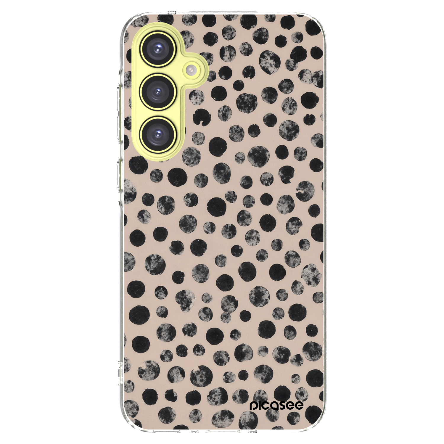Picasee silikonowe przeźroczyste etui na Samsung Galaxy A35 5G A356B - Dots