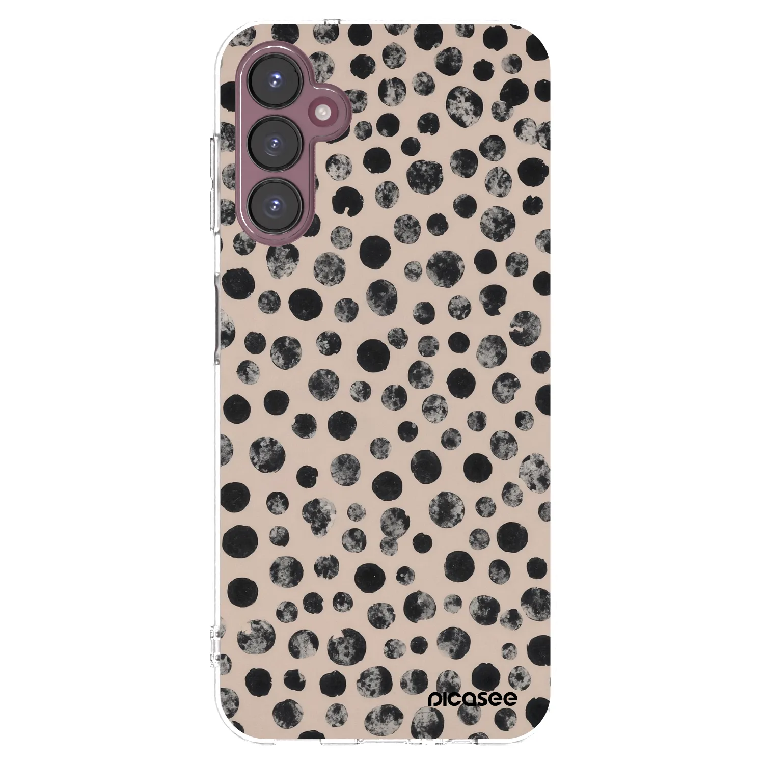 Picasee silikonowe przeźroczyste etui na Samsung Galaxy A05s A057G - Dots