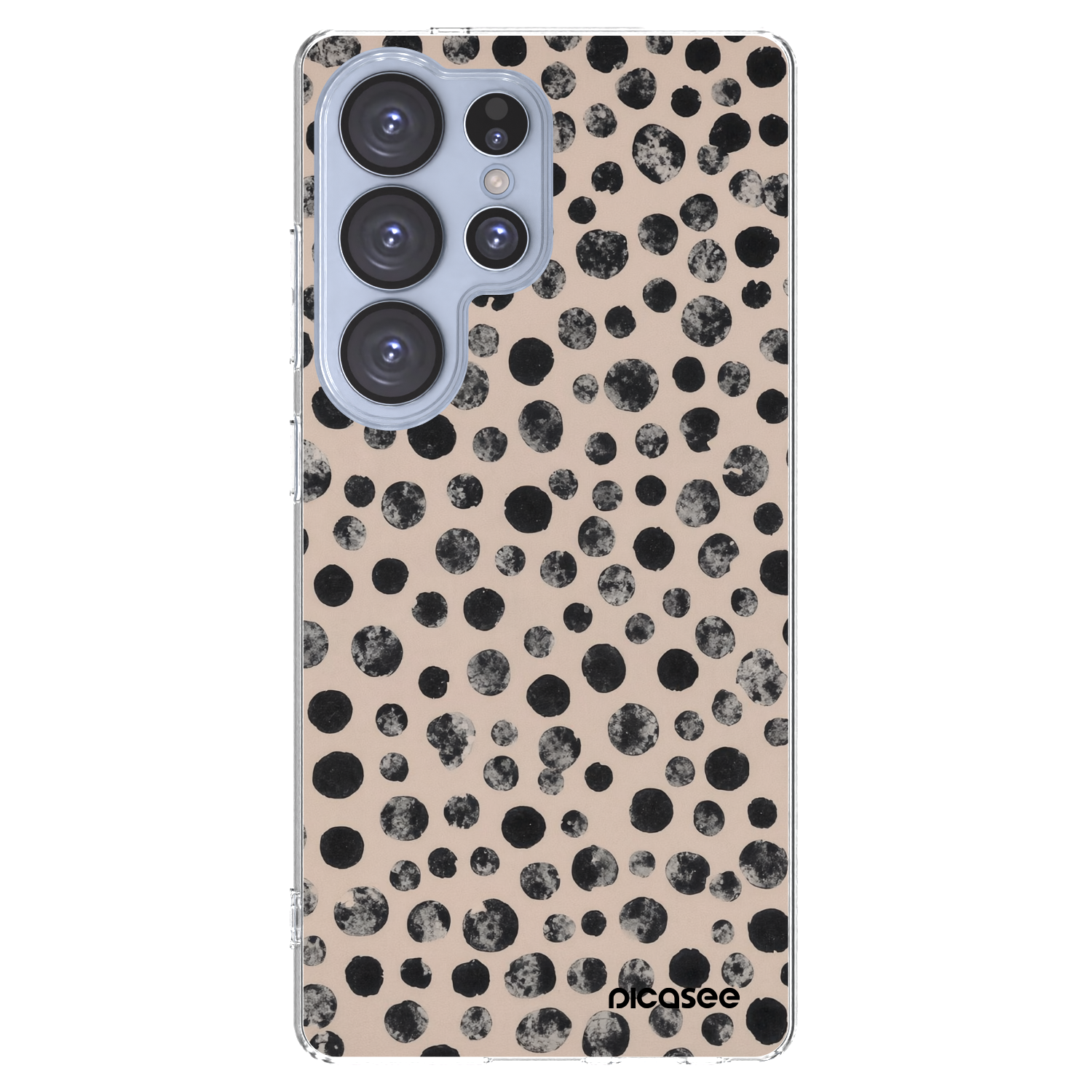 Picasee silikonowe przeźroczyste etui na Samsung Galaxy S25 Ultra 5G - Dots