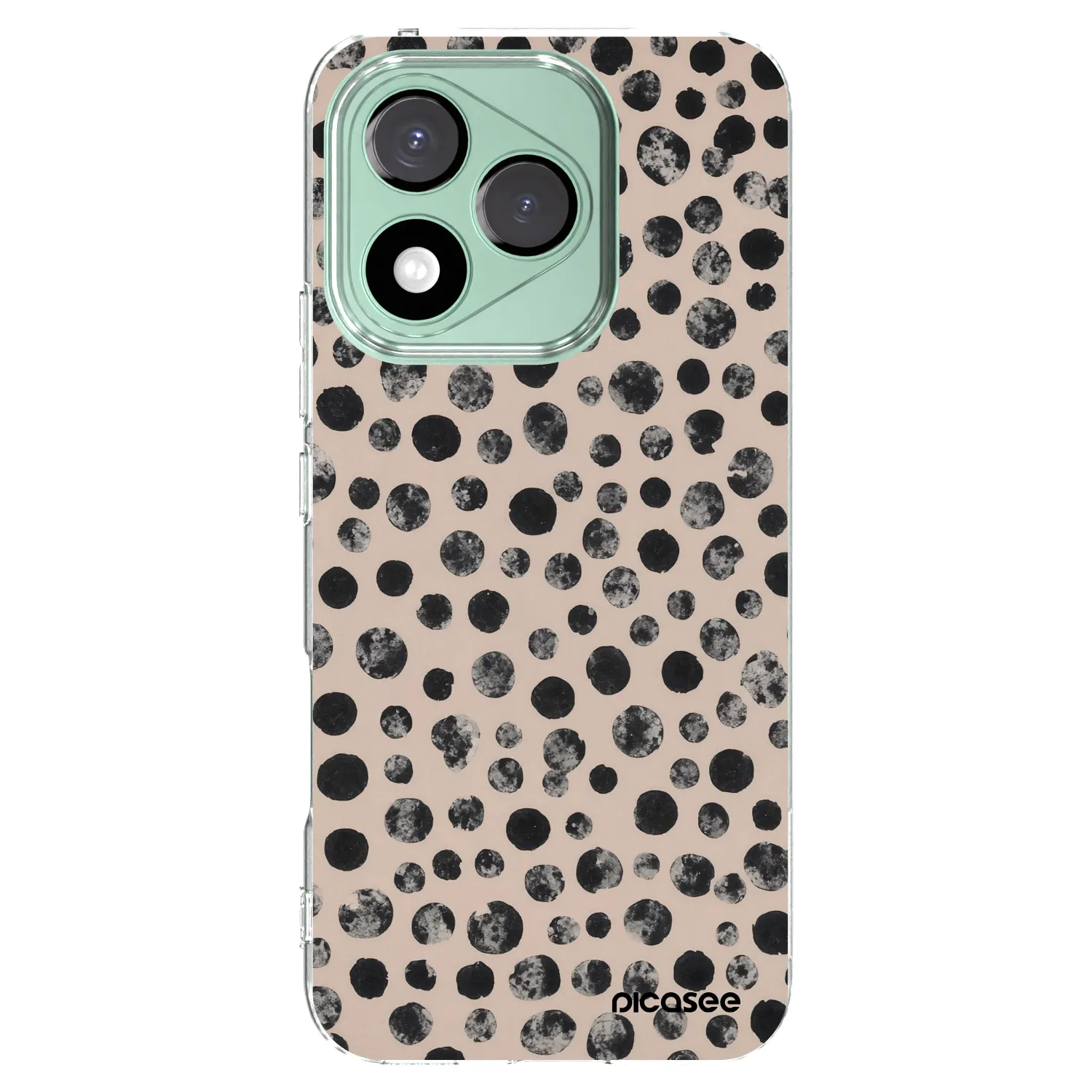 Picasee silikonowe przeźroczyste etui na Honor 400 Lite 5G - Dots