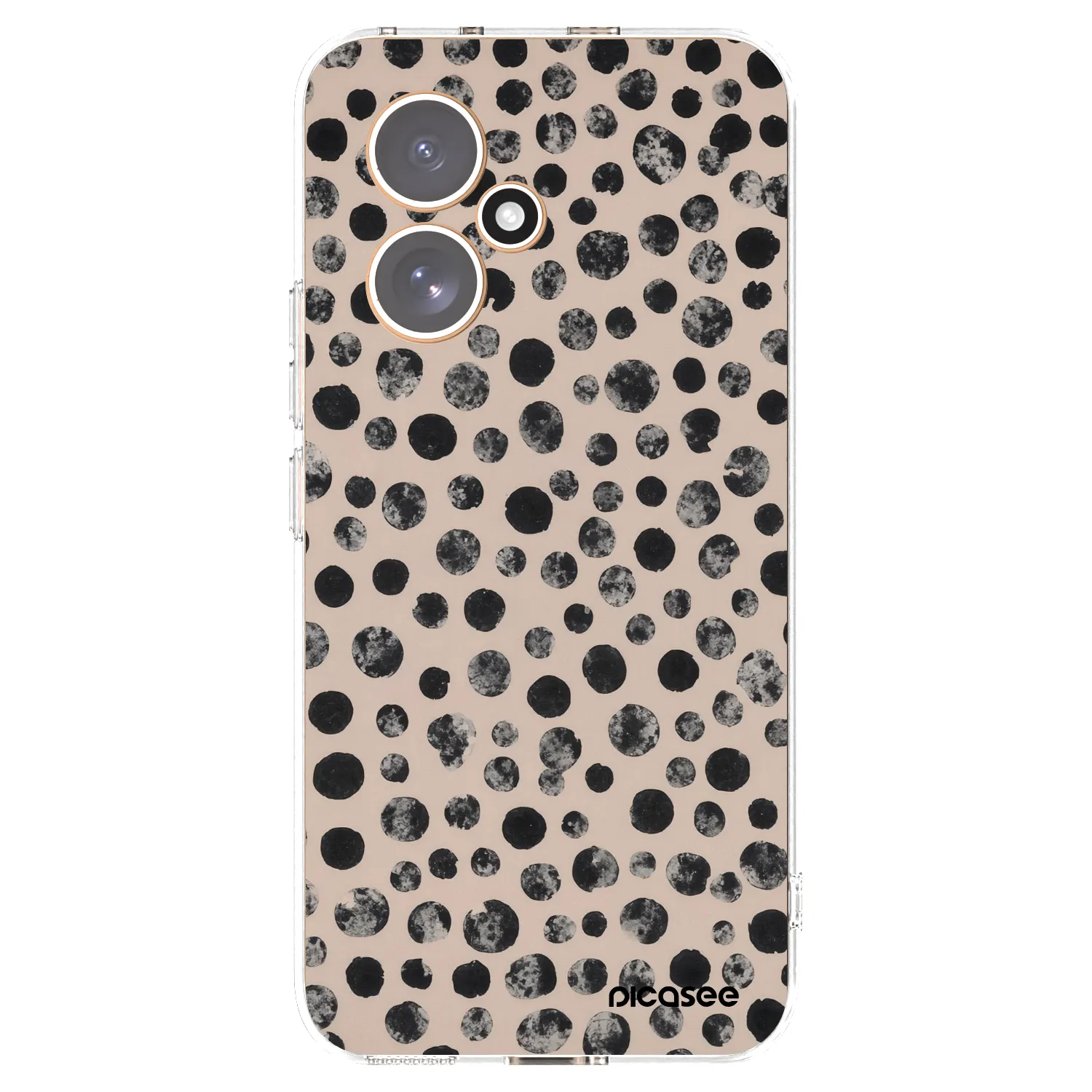 Picasee silikonowe przeźroczyste etui na Honor 400 5G - Dots