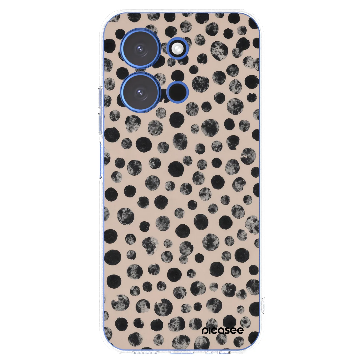 Picasee silikonowe przeźroczyste etui na Xiaomi Redmi 15C 4G - Dots