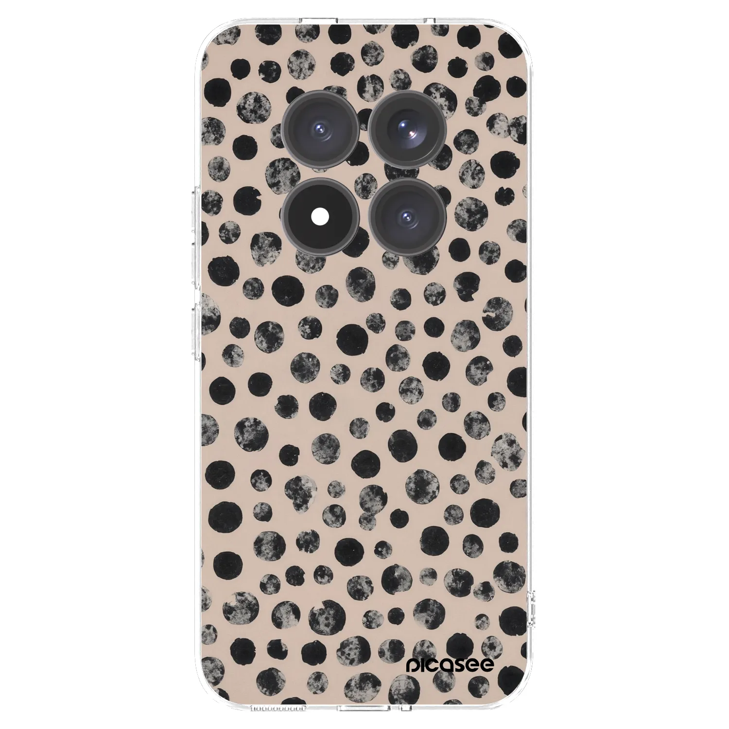 Picasee silikonowe przeźroczyste etui na Xiaomi Redmi Note 15 Pro+ - Dots