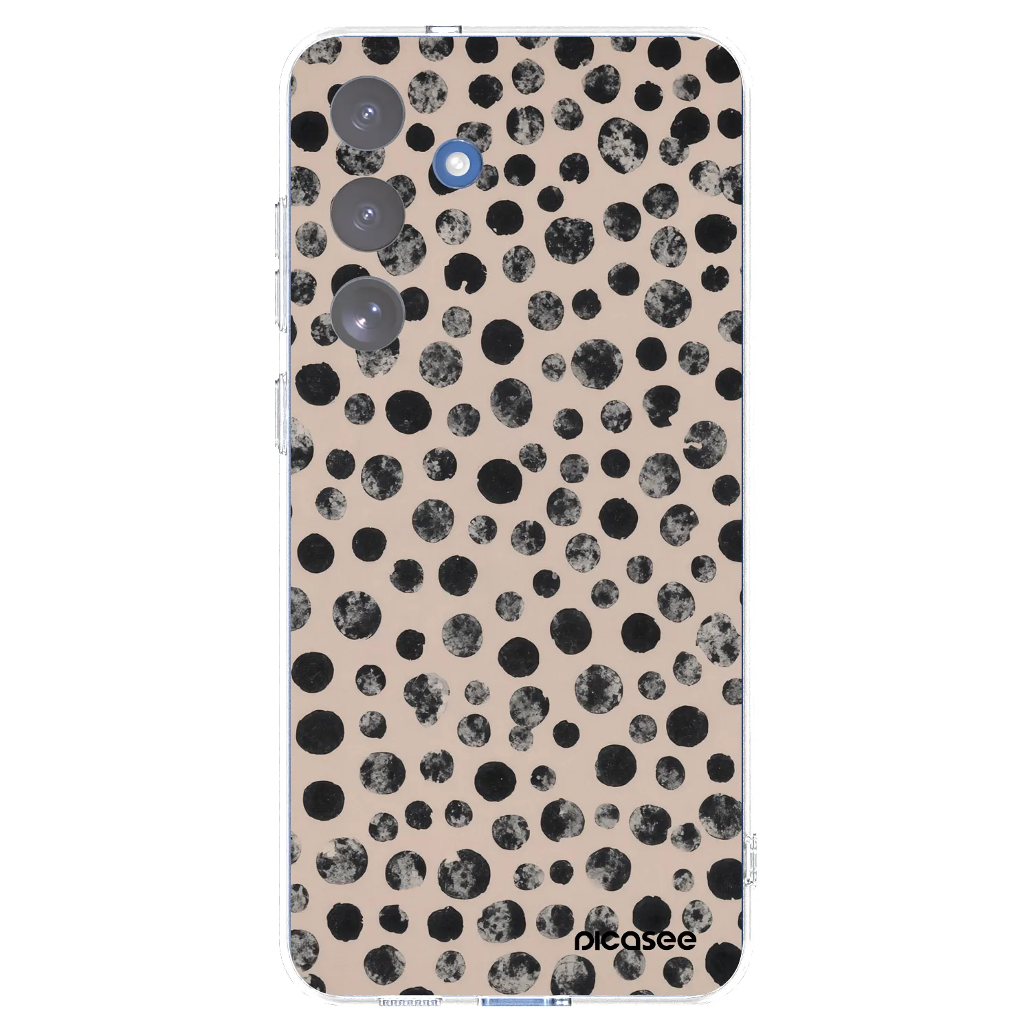Picasee silikonowe przeźroczyste etui na Samsung Galaxy S25 FE 5G - Dots