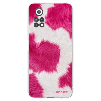 Picasee silikonowe przeźroczyste etui na Xiaomi Poco X4 Pro 5G - Pink Moo