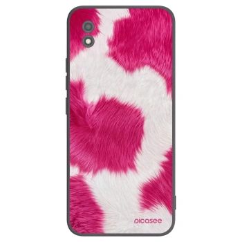 Picasee silikonowe czarne etui na Realme C11 (2021) - Pink Moo