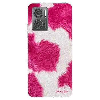 Picasee silikonowe przeźroczyste etui na Xiaomi Redmi 10 5G - Pink Moo