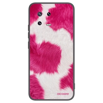 Picasee silikonowe czarne etui na Xiaomi 13 Pro - Pink Moo