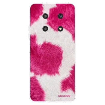 Picasee silikonowe przeźroczyste etui na Honor Magic4 Lite 5G - Pink Moo