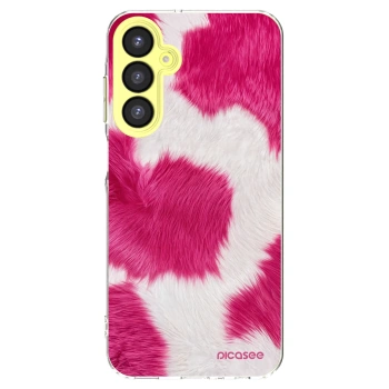 Picasee silikonowe przeźroczyste etui na Samsung Galaxy A25 A256B 5G - Pink Moo