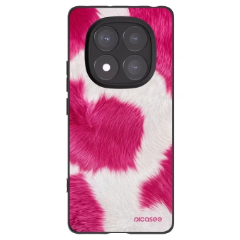 Picasee silikonowe czarne etui na Xiaomi Redmi Note 14 Pro+ 5G - Pink Moo