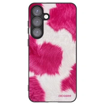 Picasee silikonowe czarne etui na Samsung Galaxy S25+ 5G - Pink Moo